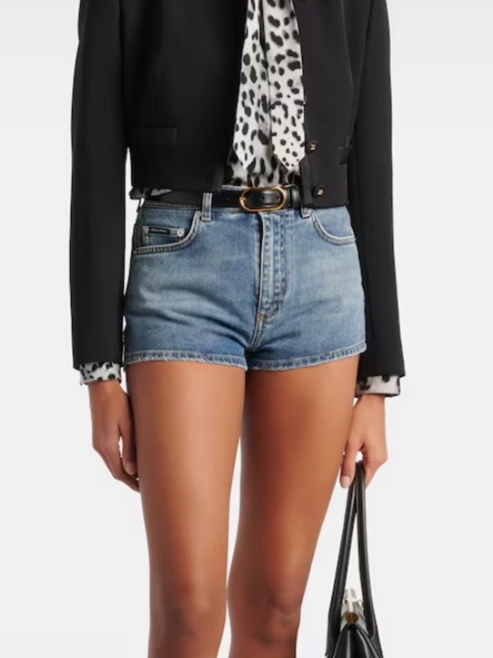 Dolce&Gabbana Denim Mini Shorts Blue Authentic Dolce & Gabbana M 44